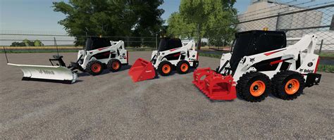 fs19 skid steer attachments|fs19 wheel loader pack.